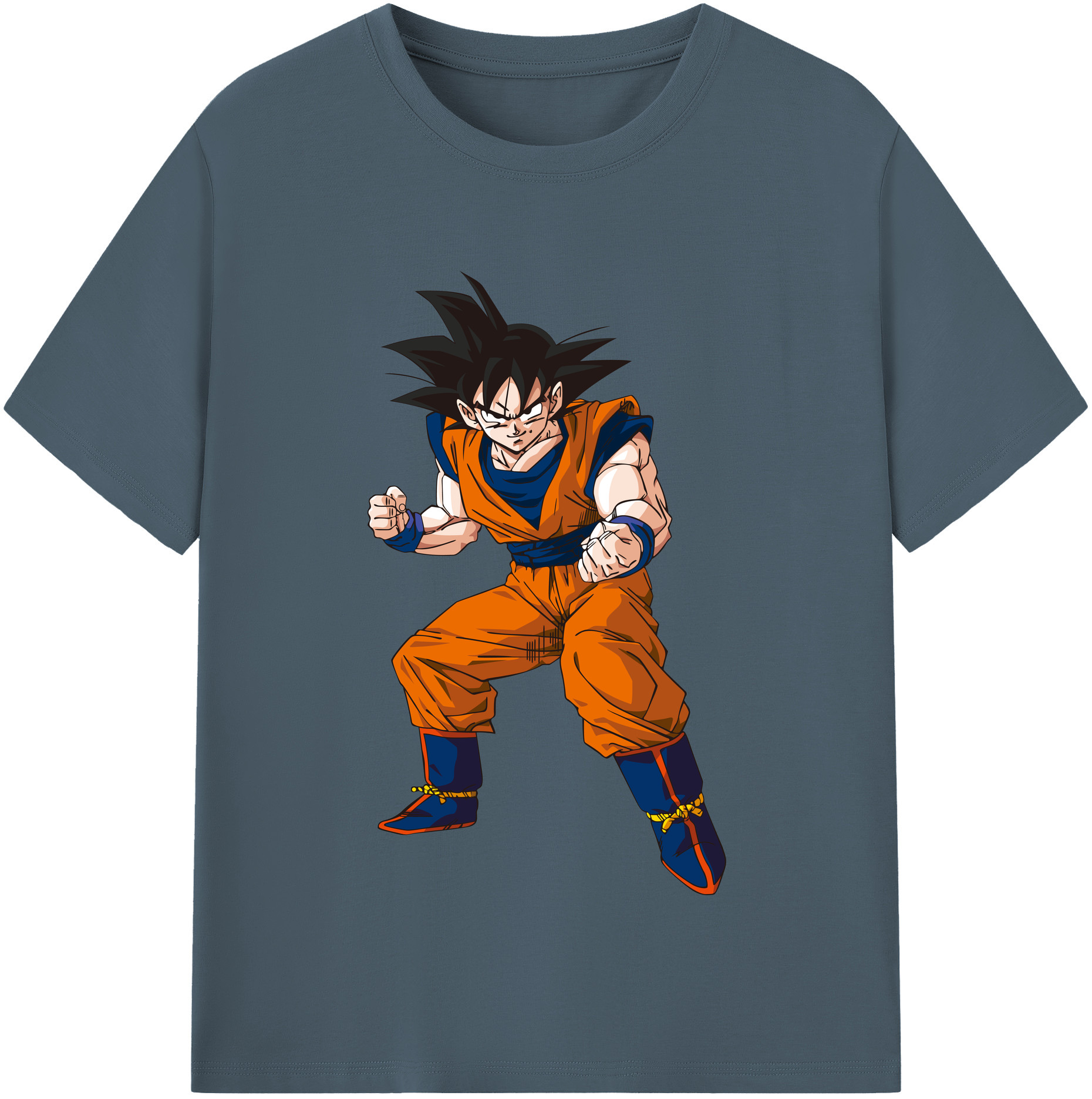 （画像用） ドラゴンボール 孫悟空（そん ごくう）Son Goku カカロット DRAGON BALL Kakarotto 綿100％半袖Tシャツ（フロントプリント）